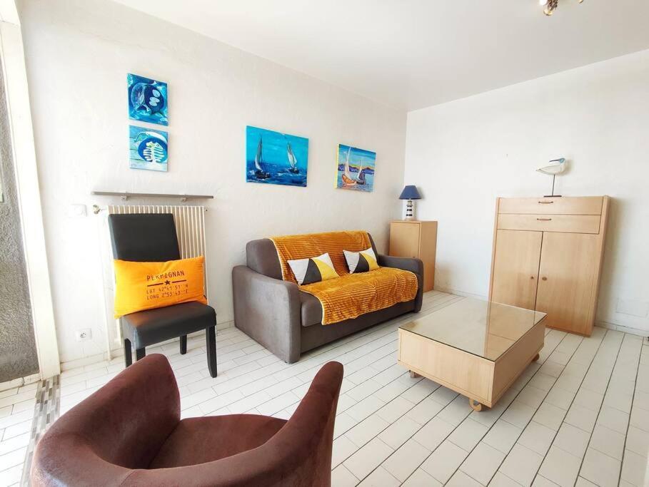 Magnifique Vue Mer Avec Une Chambre - Nouria 55 - Canet-en-Roussillon Esterno foto
